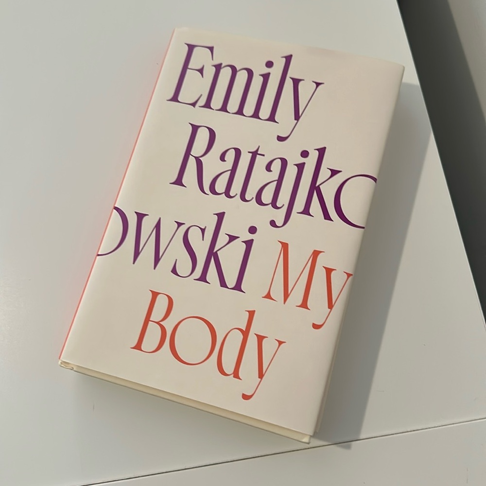 My Body by Emily Ratajkowski hardcover. Used in mint condition.